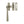 Jedo Julietta Casement Fasteners 110mm Satin Nickel