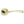 Twirl Door Handle on Rose PVD Brass