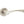 Twirl Door Handle on Rose Satin Nickel
