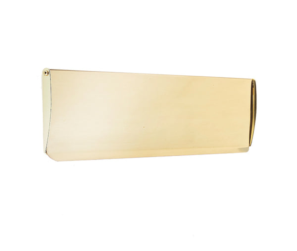 Jedo Plain Inner Door Tidies 304x88mm Polished Brass