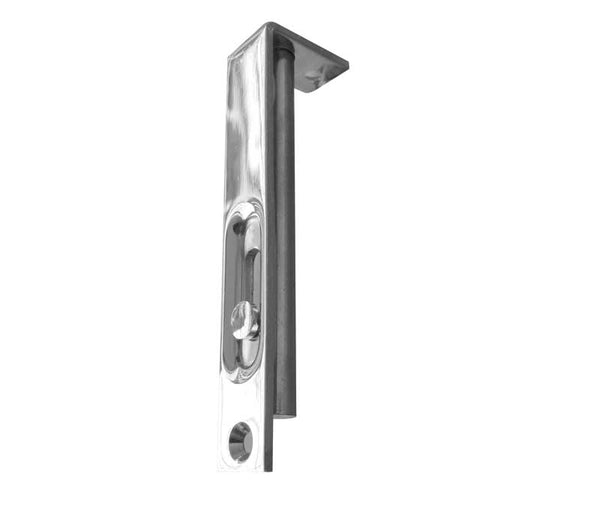 Jedo Brass Slide Action Flushbolts 102x16mm Polished Chrome