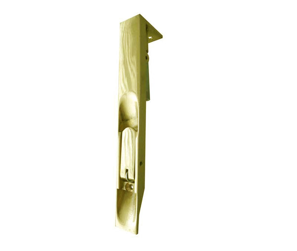 Jedo Brass Lever Action Flushbolts 305x20mm Polished Brass