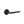 Jet Black Door Handle