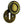Jedo Parisian Covered Escutcheon 42mm Antique Brass