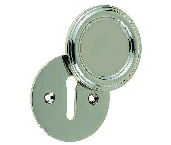 Jedo Parisian Covered Escutcheon 42mm Polished Nickel