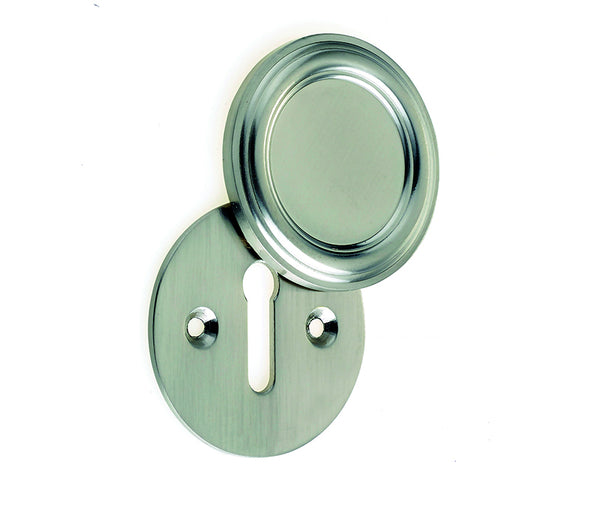 Jedo Parisian Covered Escutcheon 42mm Satin Nickel