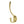 Jedo Solid Brass Hat & Coat Hook 142mm Polished Brass
