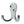 Jedo Double Robe Hooks 53mm Polished Chrome