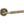 Elise Door Handle in Antique Brass
