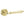 Camille Door Handle on Rose Polished Brass