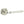 Camille Dooor Handle on Rose Polished Nickel