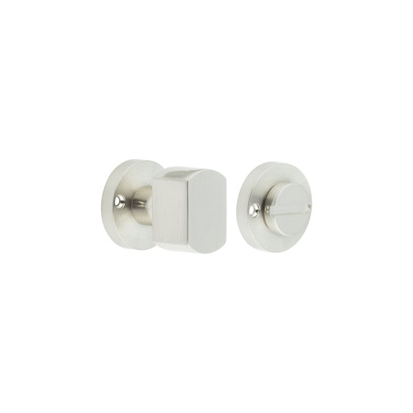 Contemporary Satin Nickel Turn & Release for Mortice Knobs