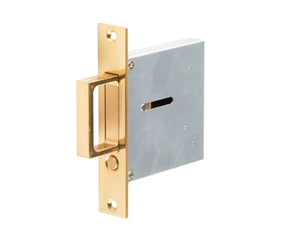 Jedo Sliding Door Edge Pull Polished Brass