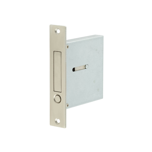 Jedo Sliding Door Edge Pull Satin Nickel