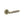 Jedo Bari Knurled Door Handles Antique Brass