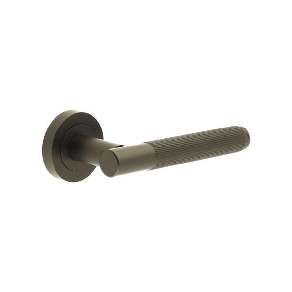 Venice Dark Bronze Lever on Rose