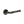 Midtown Black Nickel lever on rose