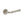 Midtown Satin Nickel lever on rose