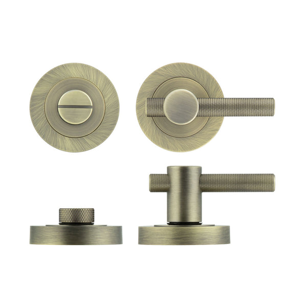 Jedo Bari Knurled Turns & Releases Antique Brass