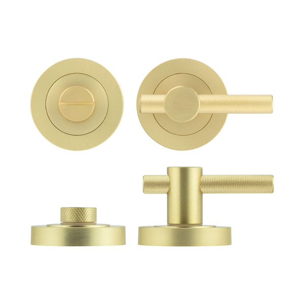Jedo Bari Knurled Turns & Releases Satin Brass