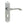 Broadway Suite Door Handle on Lockplate Satin Chrome