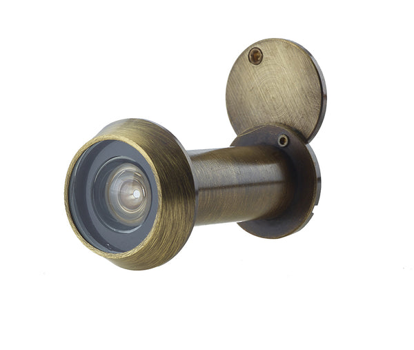 Jedo 200 Degree Door Viewers C/W Intumescent Antique Brass