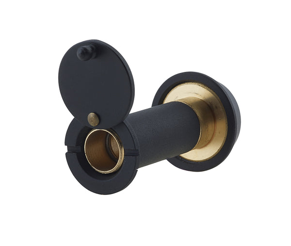Jedo 180 Degree Door Viewers C/W Intumescent Black