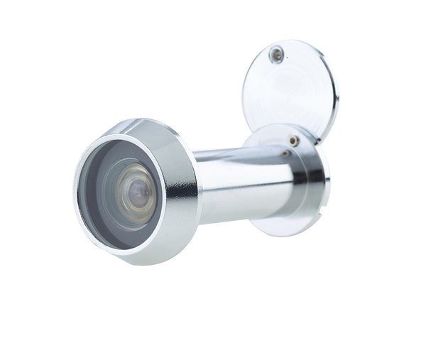 Jedo 180 Degree Door Viewers C/W Intumescent Polished Chrome