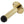 Jedo Cylinder Wall Mounted Door Stop on Rose 75mm Polished Brass