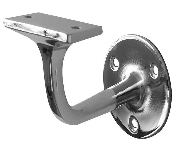 Jedo Zinc Handrail Brackets 80mm Polished Chrome