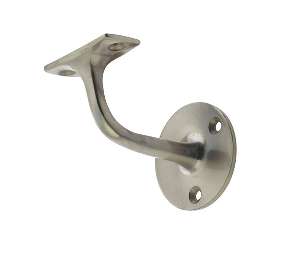 Jedo Zinc Handrail Brackets 80mm Satin Nickel