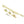 Modern Lockable Casement Stays 250mm Polished Brass