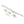 Modern Lockable Casement Stays 250mm White