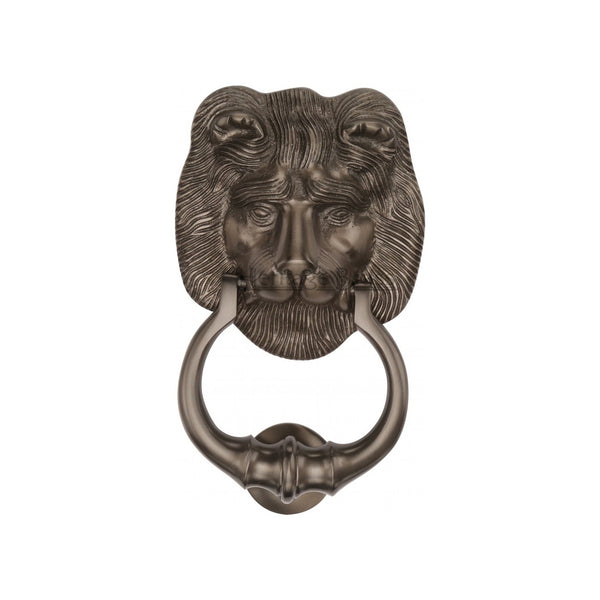 Lion Door Knocker by M Marcus - Heritage Brass