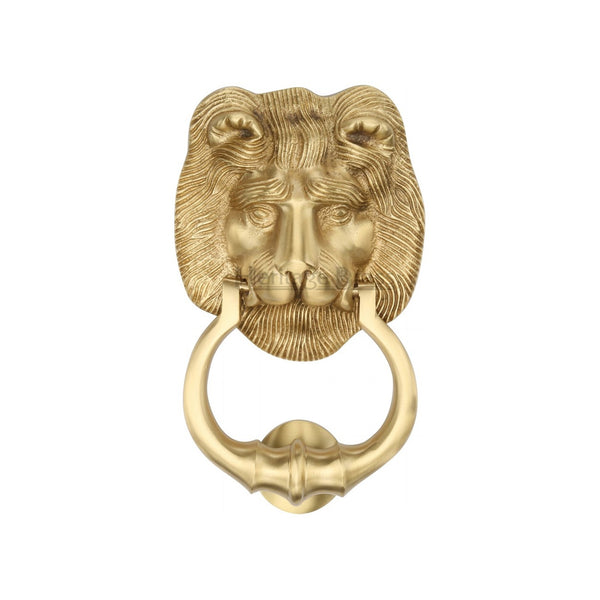Lion Door Knocker by M Marcus - Heritage Brass