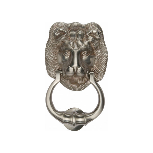 Lion Door Knocker by M Marcus - Heritage Brass