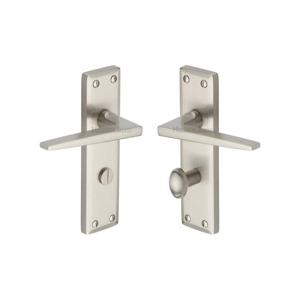 Kendal Door Handle on Plate by M Marcus - Heritage Brass