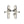 Luna Door Handle on Plate by M Marcus - Heritage Brass