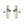 Luna Door Handle on Plate by M Marcus - Heritage Brass