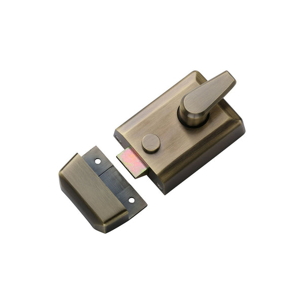 60mm Standard Nightlatch NL3060 by M Marcus - Heritage Brass