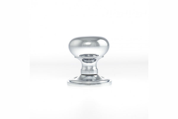 Old English Harrogate Solid Brass Mushroom Mortice Knob on Concealed Fix Rose - additional image