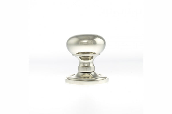 Old English Harrogate Solid Brass Mushroom Mortice Knob on Concealed Fix Rose - additional image
