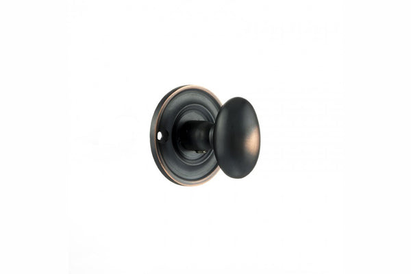 Old English Solid Brass Oval WC Turn and Release by Atlantic Hardware