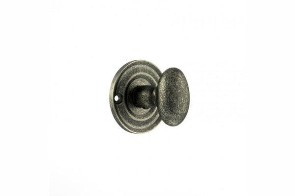 Old English Solid Brass Oval WC Turn and Release by Atlantic Hardware