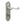 Turnberry Suite Door Handle on \Bathroom Plate Pewter