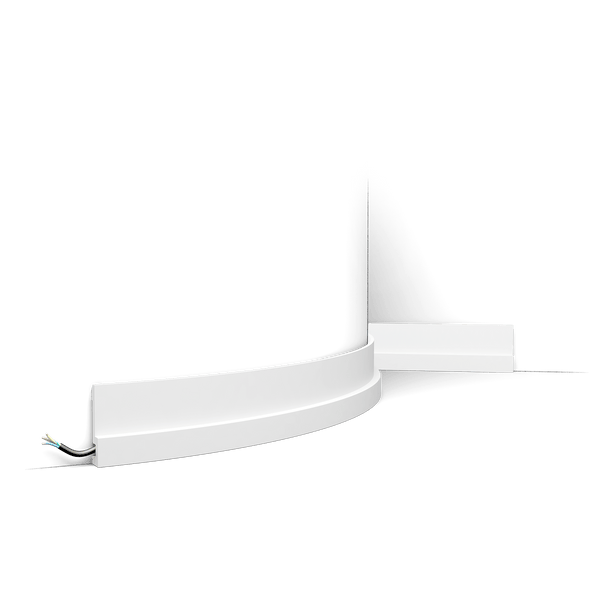 Orac PX198F Flexible Wall Panel Moulding 83mm x 20mm x 2m