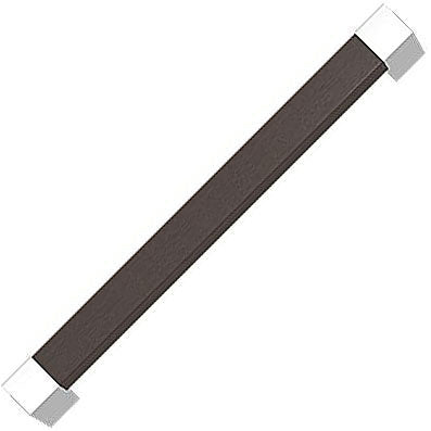 Recess Leather Door Pulls Square Long (Stitch In) - 325mm