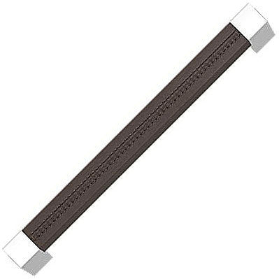 Recess Leather Door Pulls Square Long (Stitch Out) - 325mm