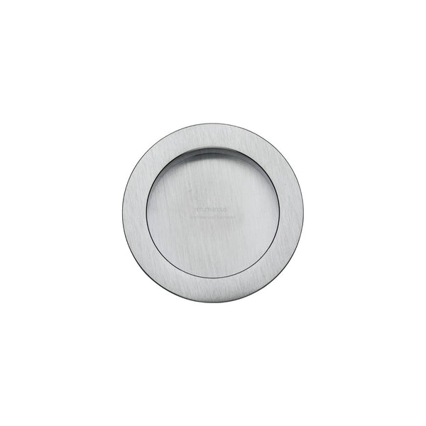 Round Flush Pull by M Marcus - Heritage Brass