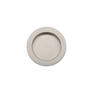 Round Flush Pull by M Marcus - Heritage Brass